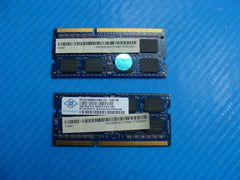 Acer 7741-6445 SO-DIMM Nanya 2GB x2 Memory PC3-10600S-9-10-F2 NT2GC64B8HC0NS-CG Tested Laptop Parts - Replacement Parts for Repairs