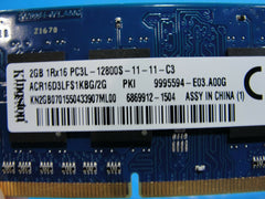 Acer Aspire 11.6" R3-131T-C28S OEM SO-DIMM RAM Memory 2GB PC3L ACR16D3LFS1KBG/2G Tested Laptop Parts - Replacement Parts for Repairs