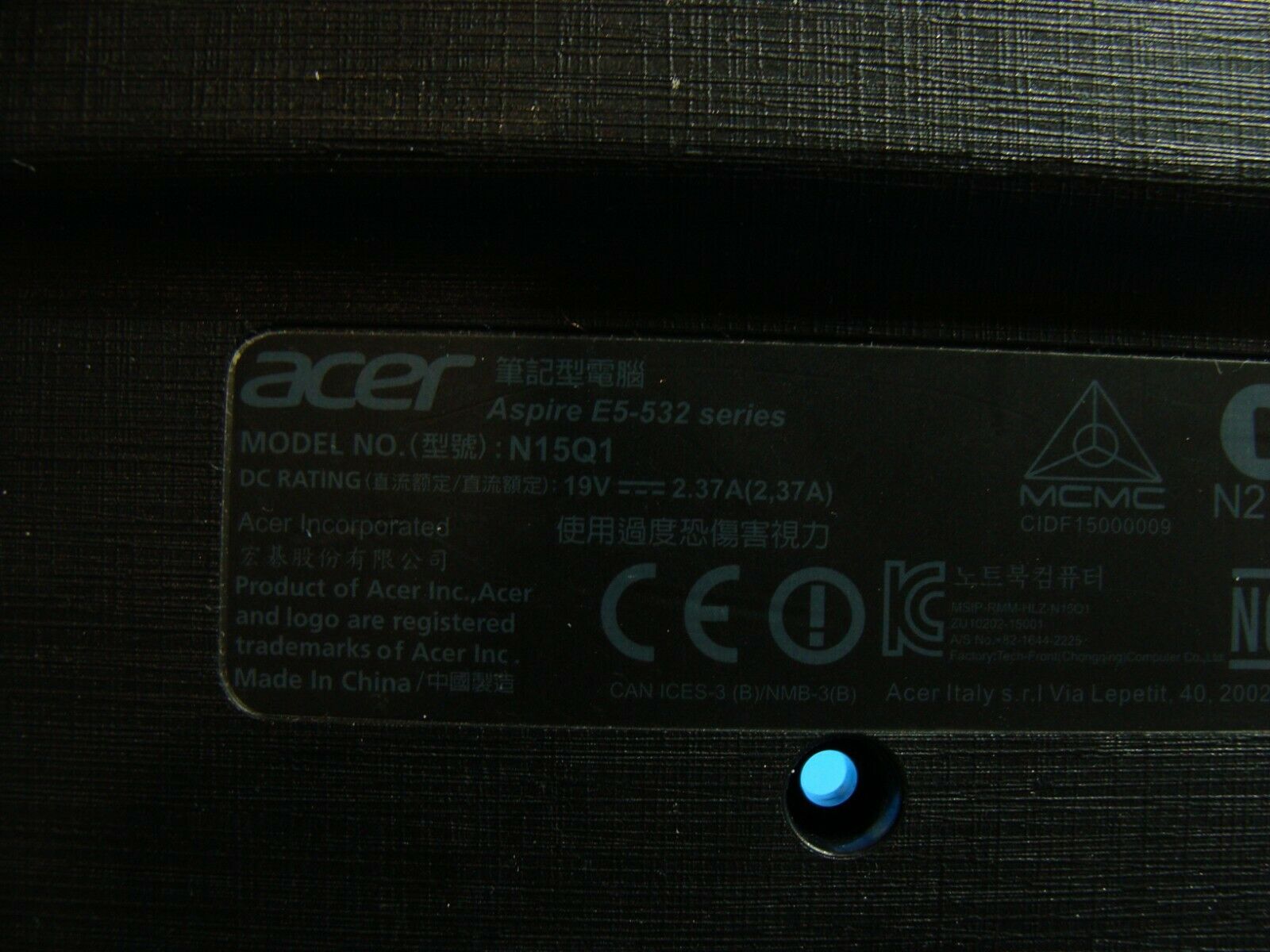 Acer Aspire E5-532-C7K4 15.6