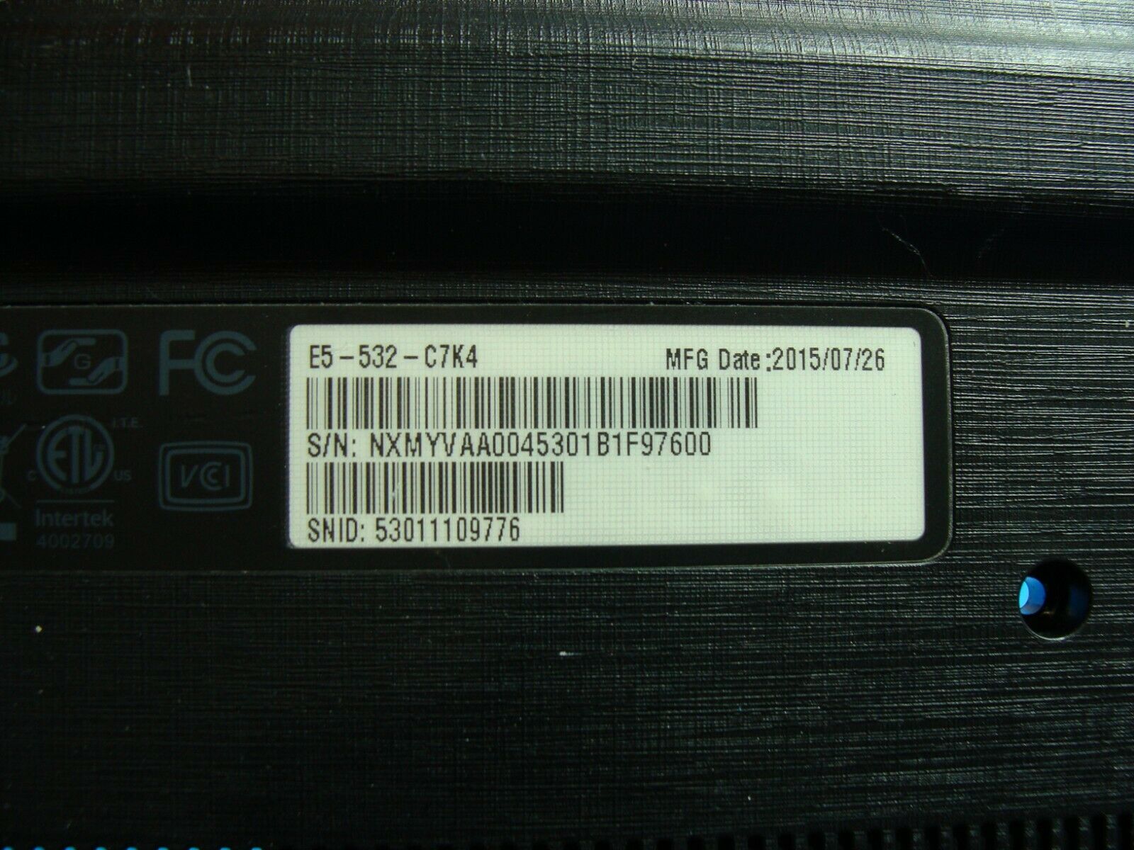 Acer Aspire E5-532-C7K4 15.6