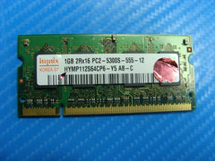 Acer Aspire ONE 11.6" A0751H Hynix SO-DIMM RAM Memory 1GB PC2-5300S Tested Laptop Parts - Replacement Parts for Repairs