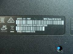 Acer Aspire Spin 3 SP315-51-79NT 15.6" Bottom Base Case Cover 13N1-0KA0301 Tested Laptop Parts - Replacement Parts for Repairs